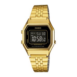 Reloj CASIO LA680WGA-1BDF Resina Mujer Dorado