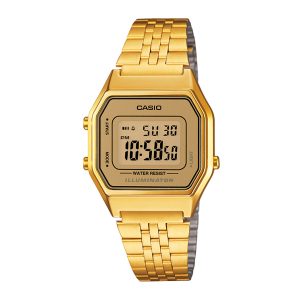 Reloj CASIO LA680WGA-9DF Resina Mujer Dorado