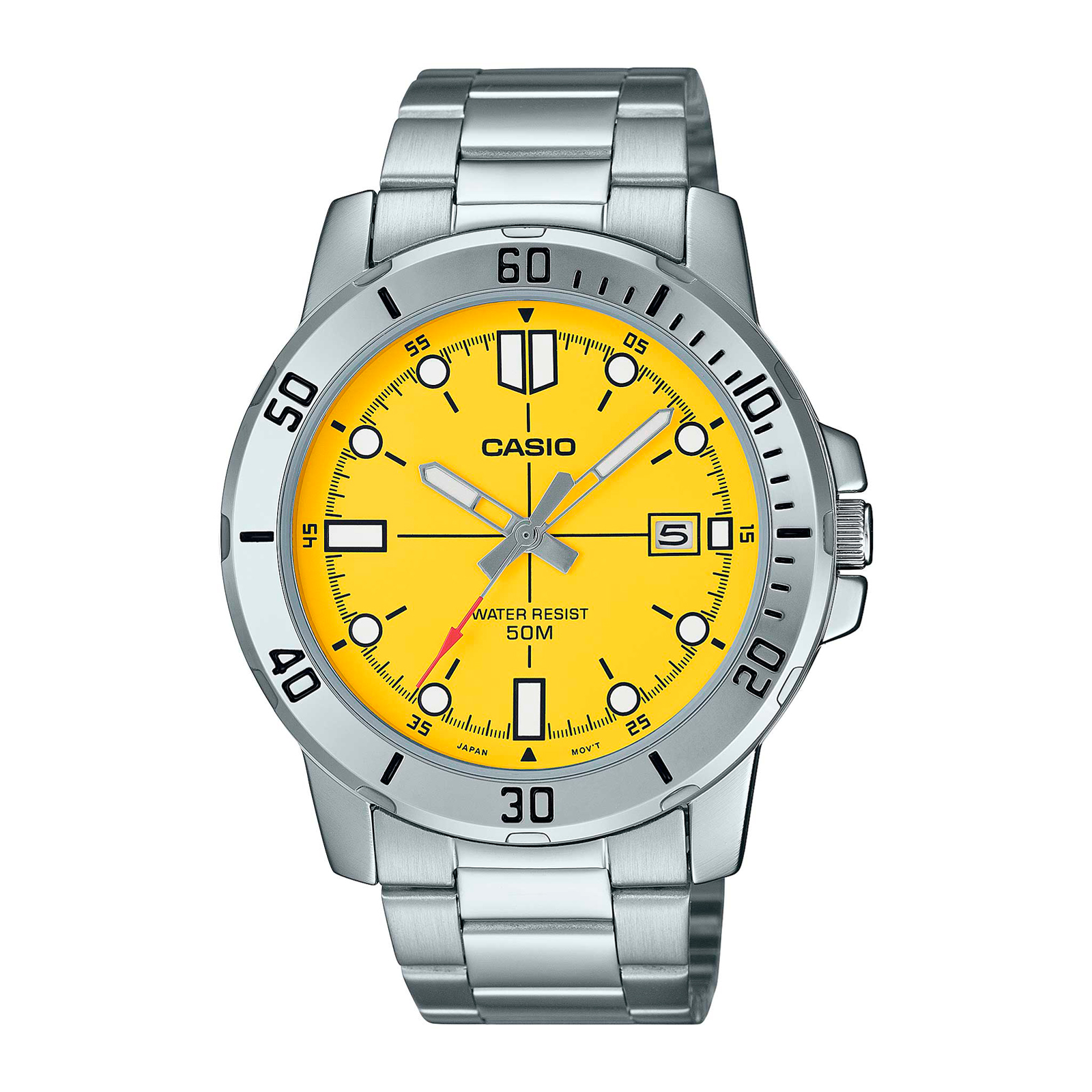 Reloj CASIO MTP-VD01D-9EVUDF Acero Hombre Plateado