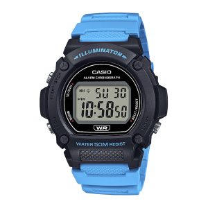 Reloj CASIO W-219H-2A2VDF Resina Hombre Negro