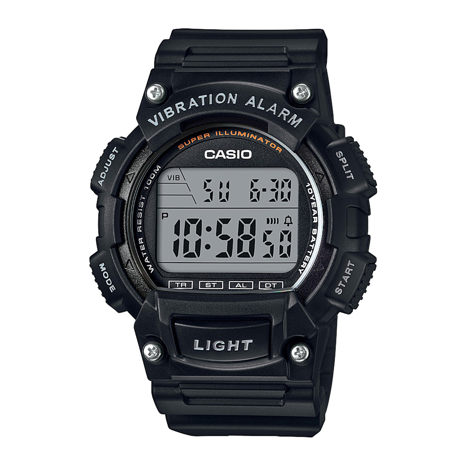 Reloj CASIO W-736H-1AVDF Resina Hombre Negro