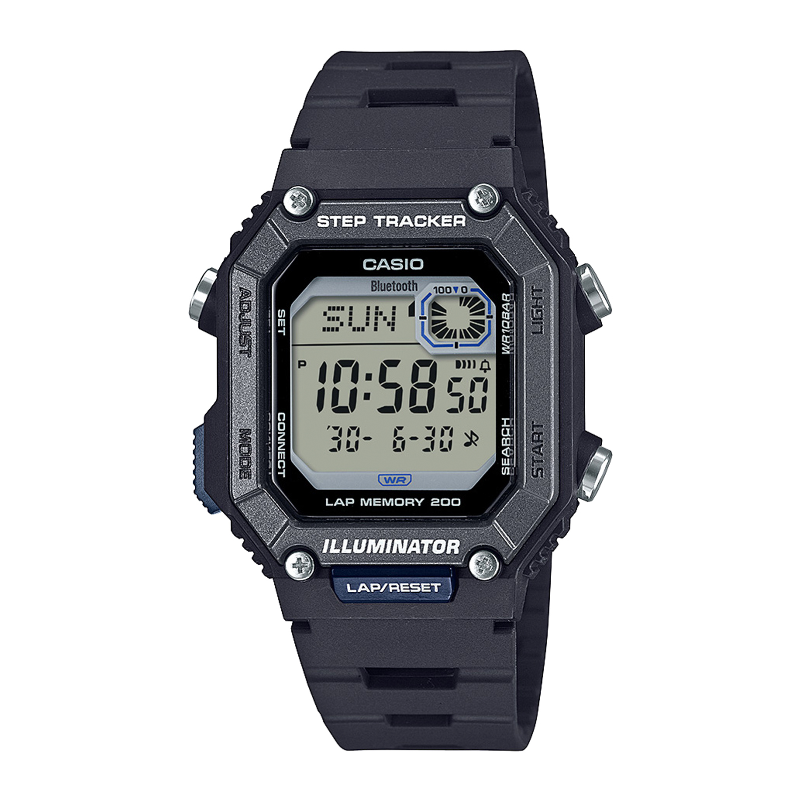 Reloj CASIO WS-B1000-1AVDF Resina Juvenil Negro