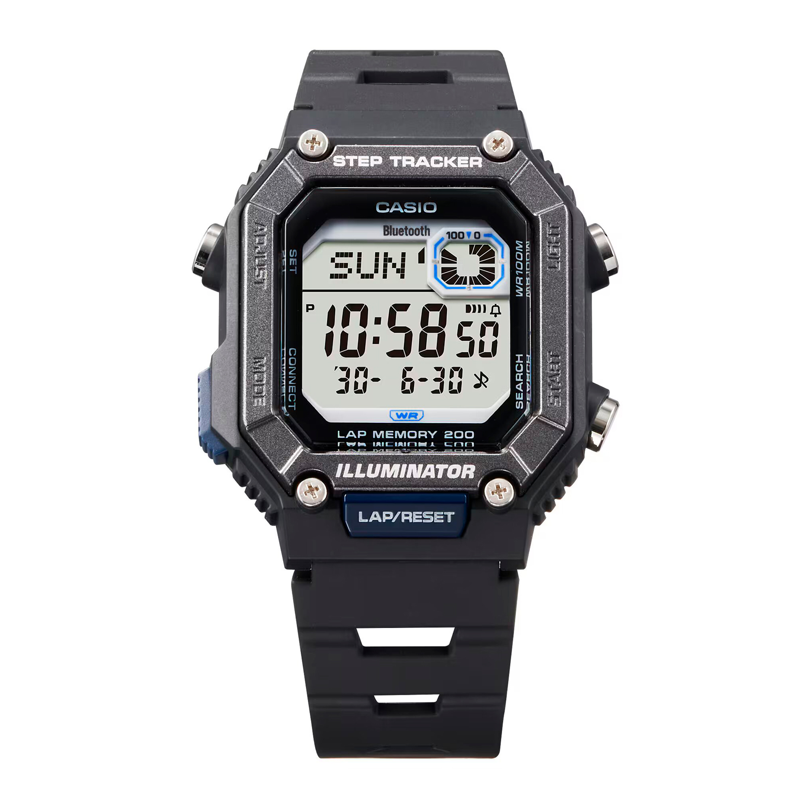 Reloj CASIO WS-B1000-1AVDF Resina Juvenil Negro