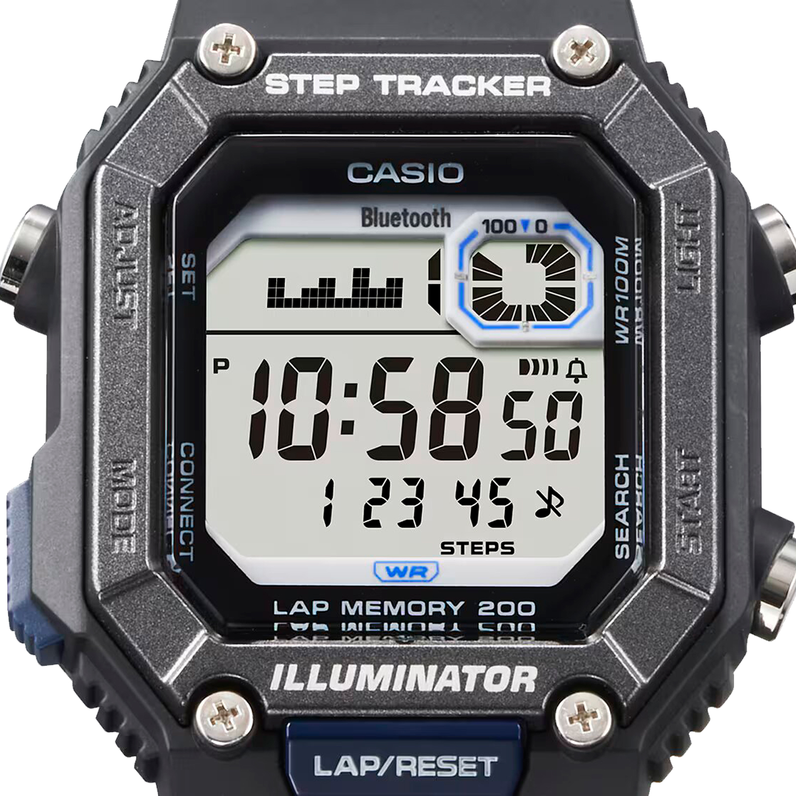Reloj CASIO WS-B1000-1AVDF Resina Juvenil Negro