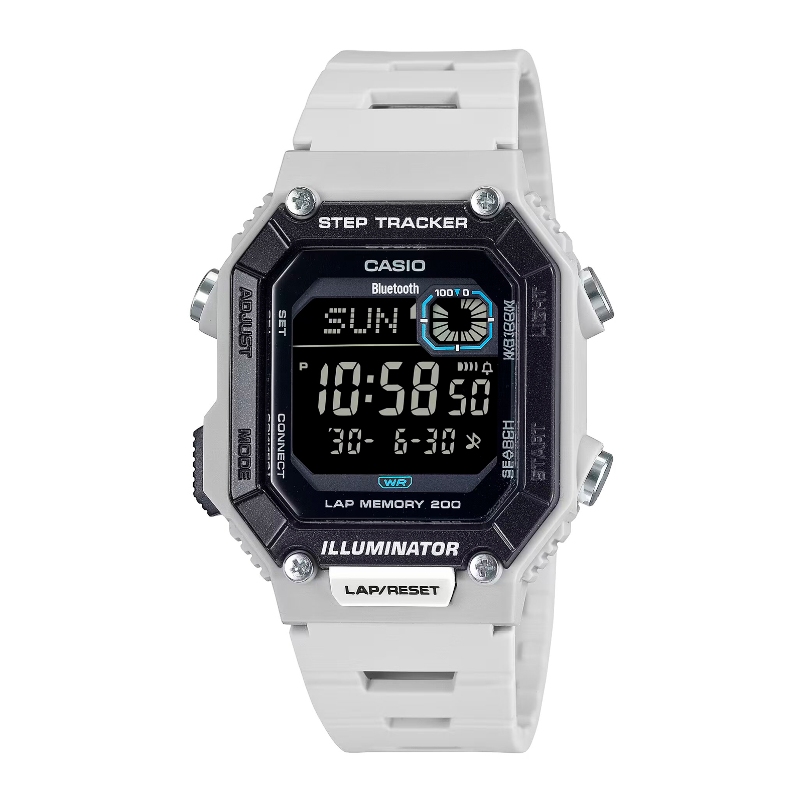 Reloj CASIO WS-B1000-8BVDF Resina Juvenil Gris
