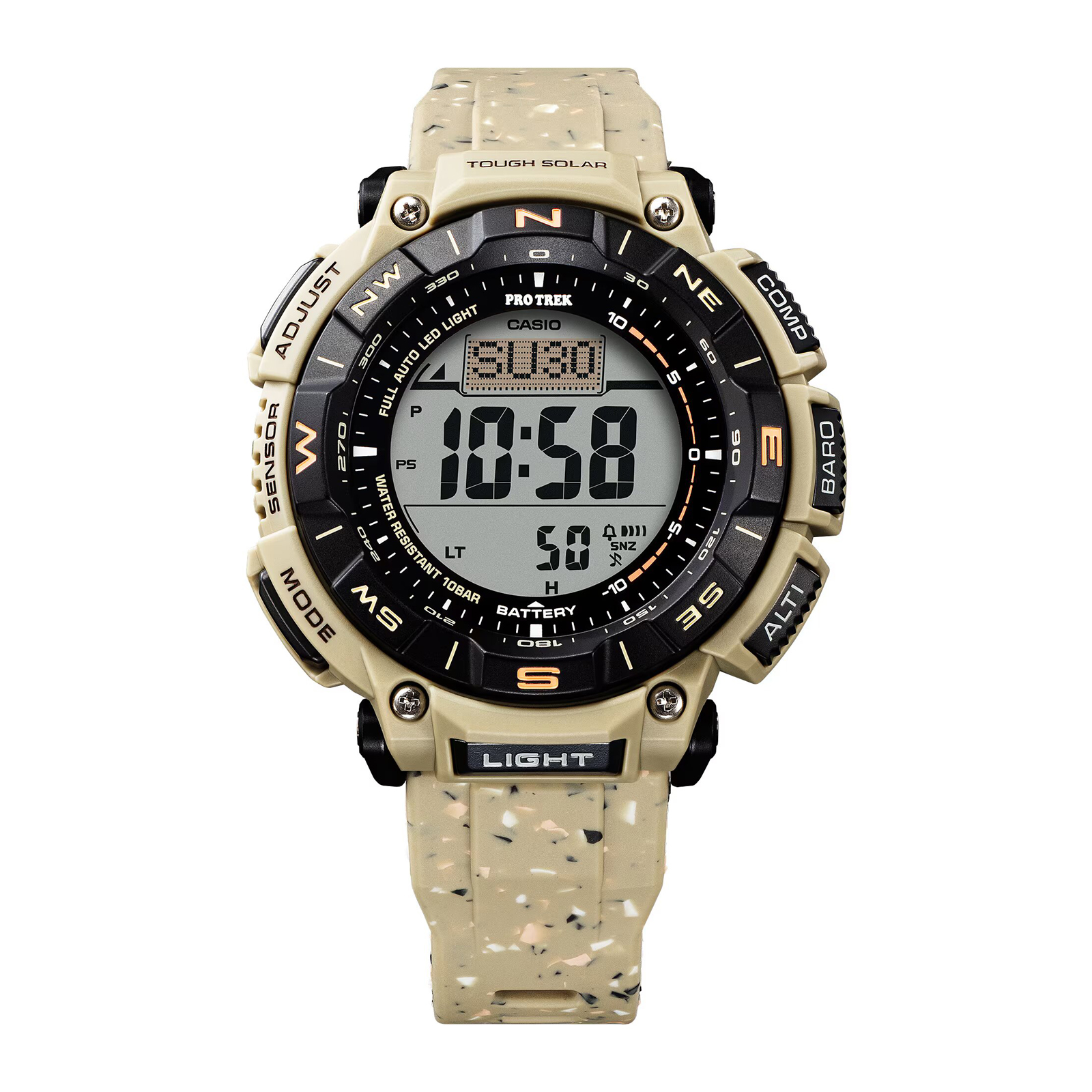 Reloj PROTREK PRG-340SC-5DR Silicona Hombre Marron