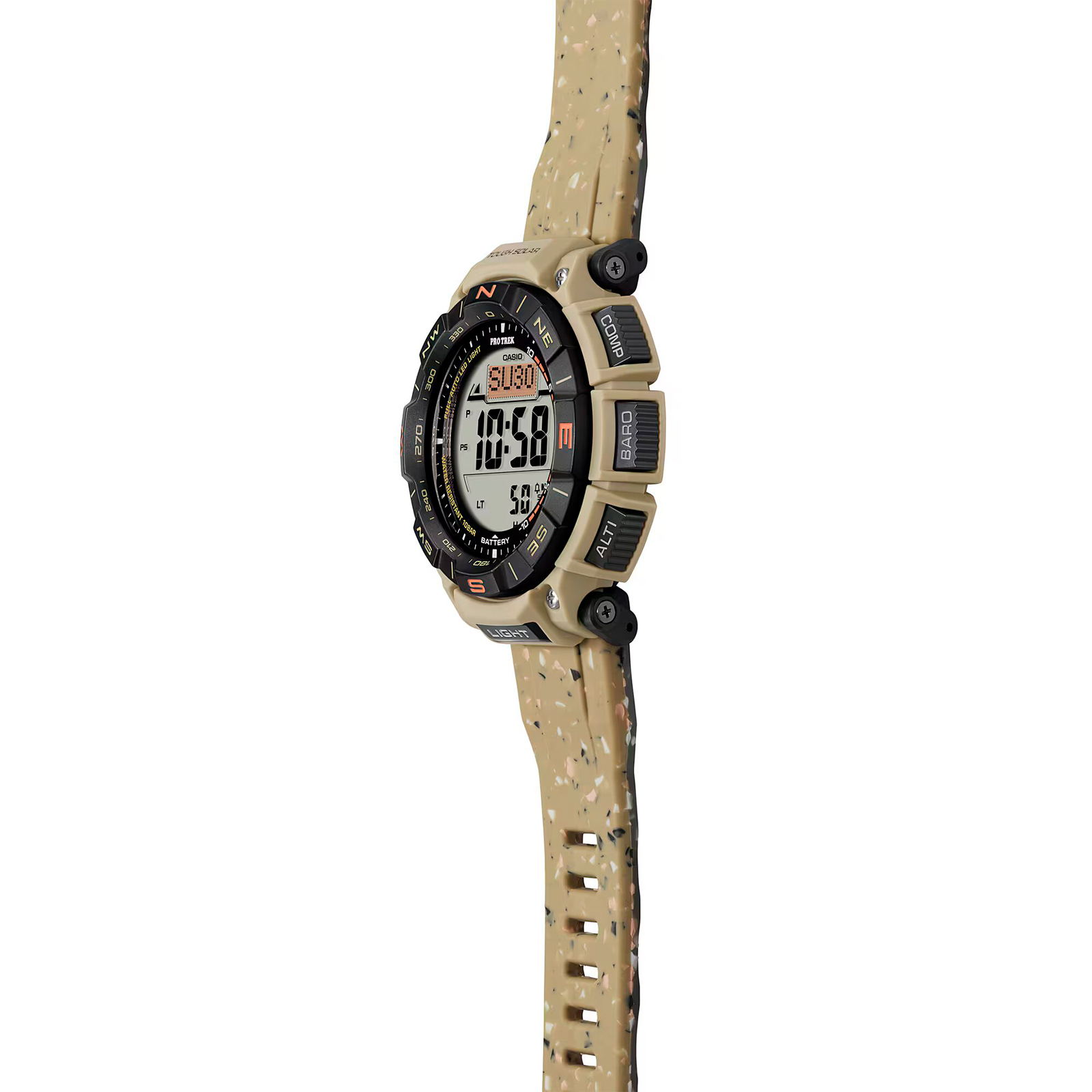 Reloj PROTREK PRG-340SC-5DR Silicona Hombre Marron