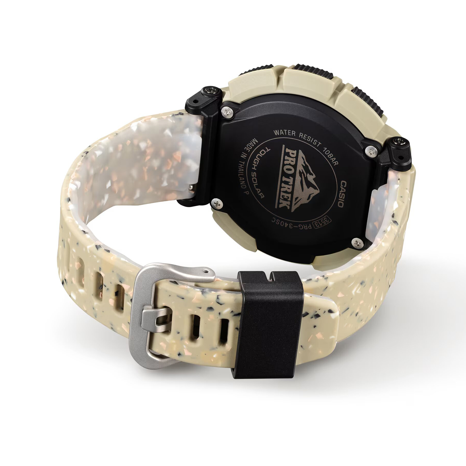 Reloj PROTREK PRG-340SC-5DR Silicona Hombre Marron