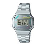 Reloj CASIO A168WEPC-7ADR Resina/Cromado Unisex Plateado