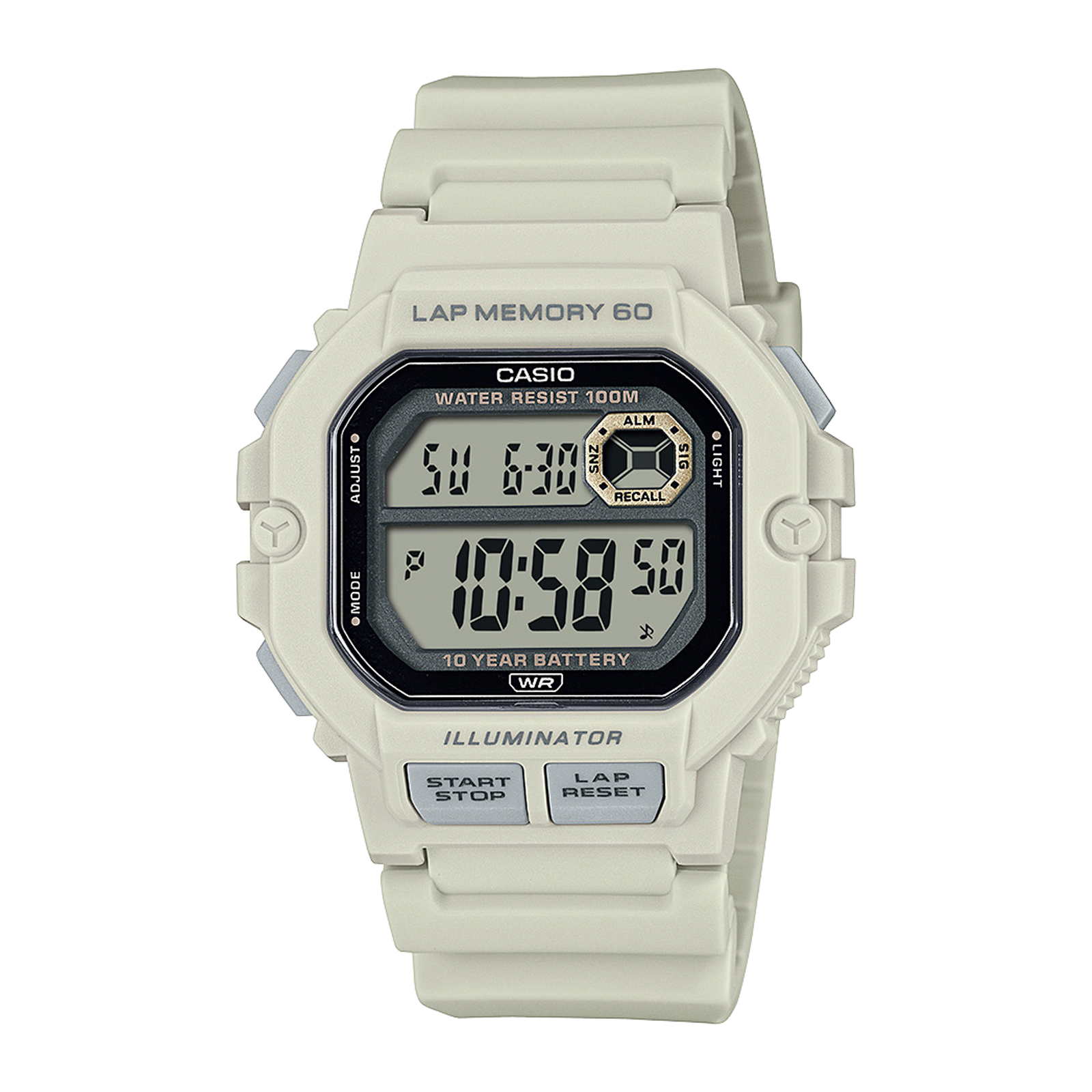 Reloj CASIO WS-1400H-8AVDF Resina Hombre Gris