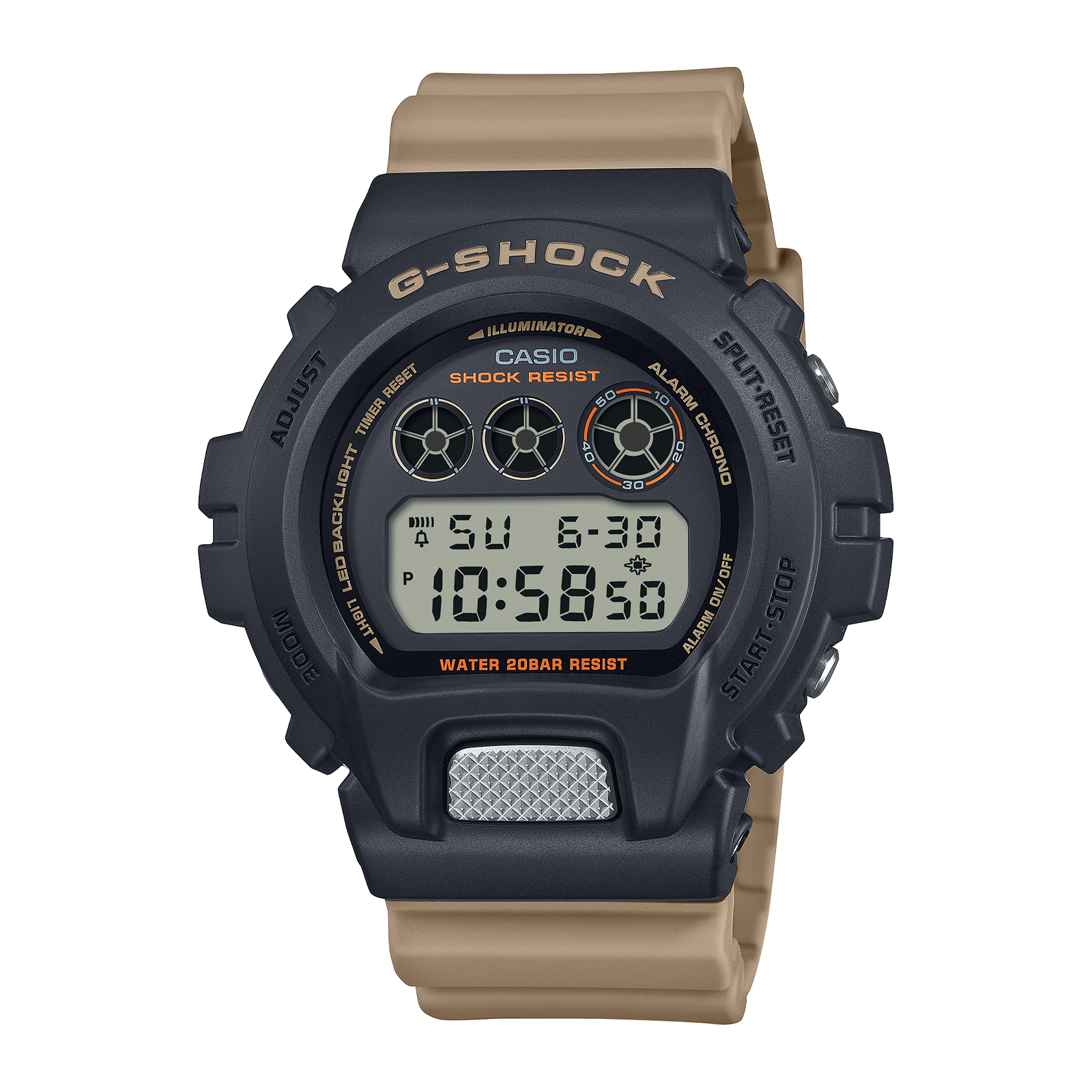 Reloj G-SHOCK DW-6900TU-1A5DR Resina Hombre Negro