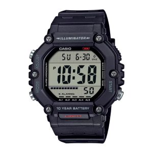 Reloj CASIO AE-1600H-1AVDF Resina Juvenil Negro