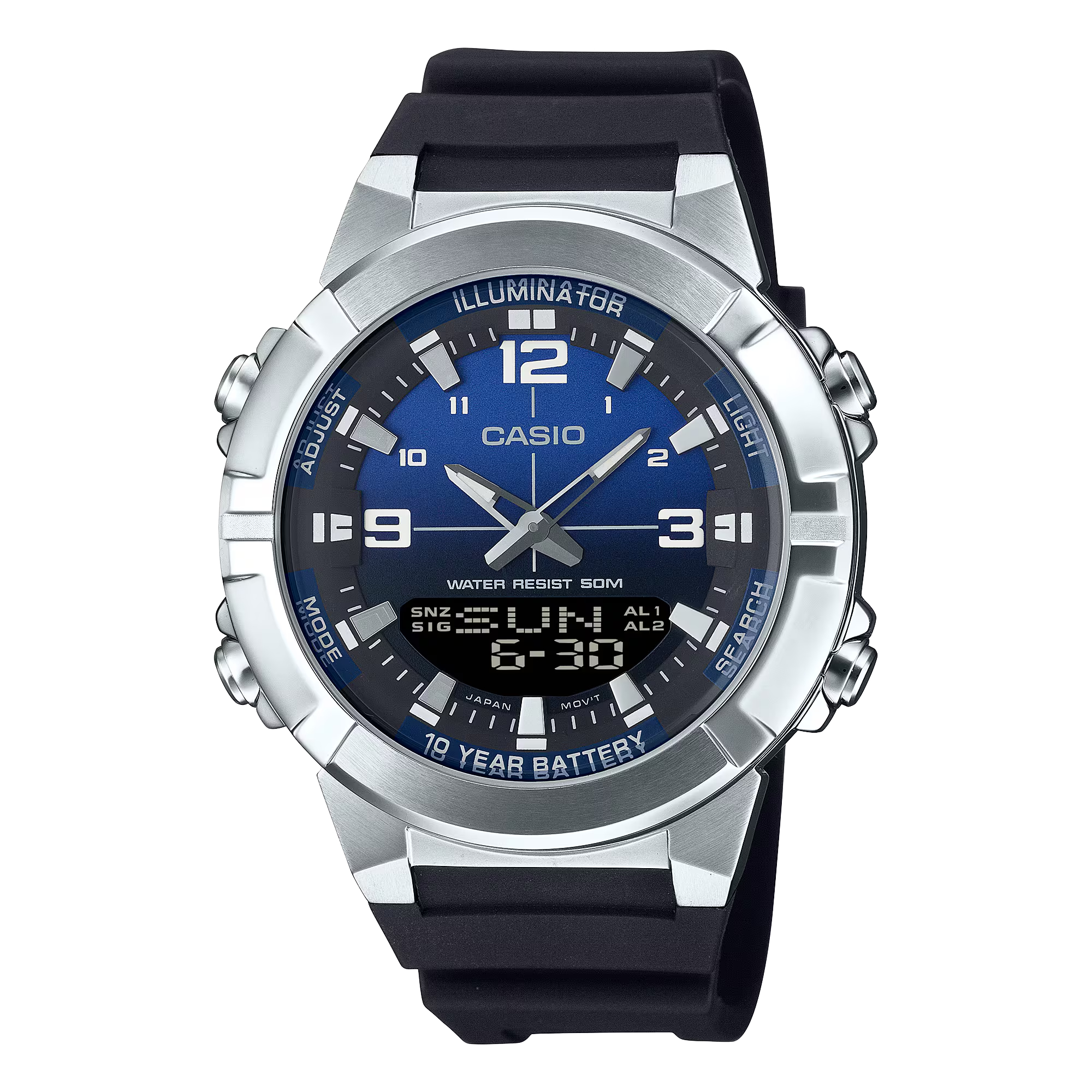 Reloj CASIO AMW-870A-2AVDF Acero Hombre Plateado