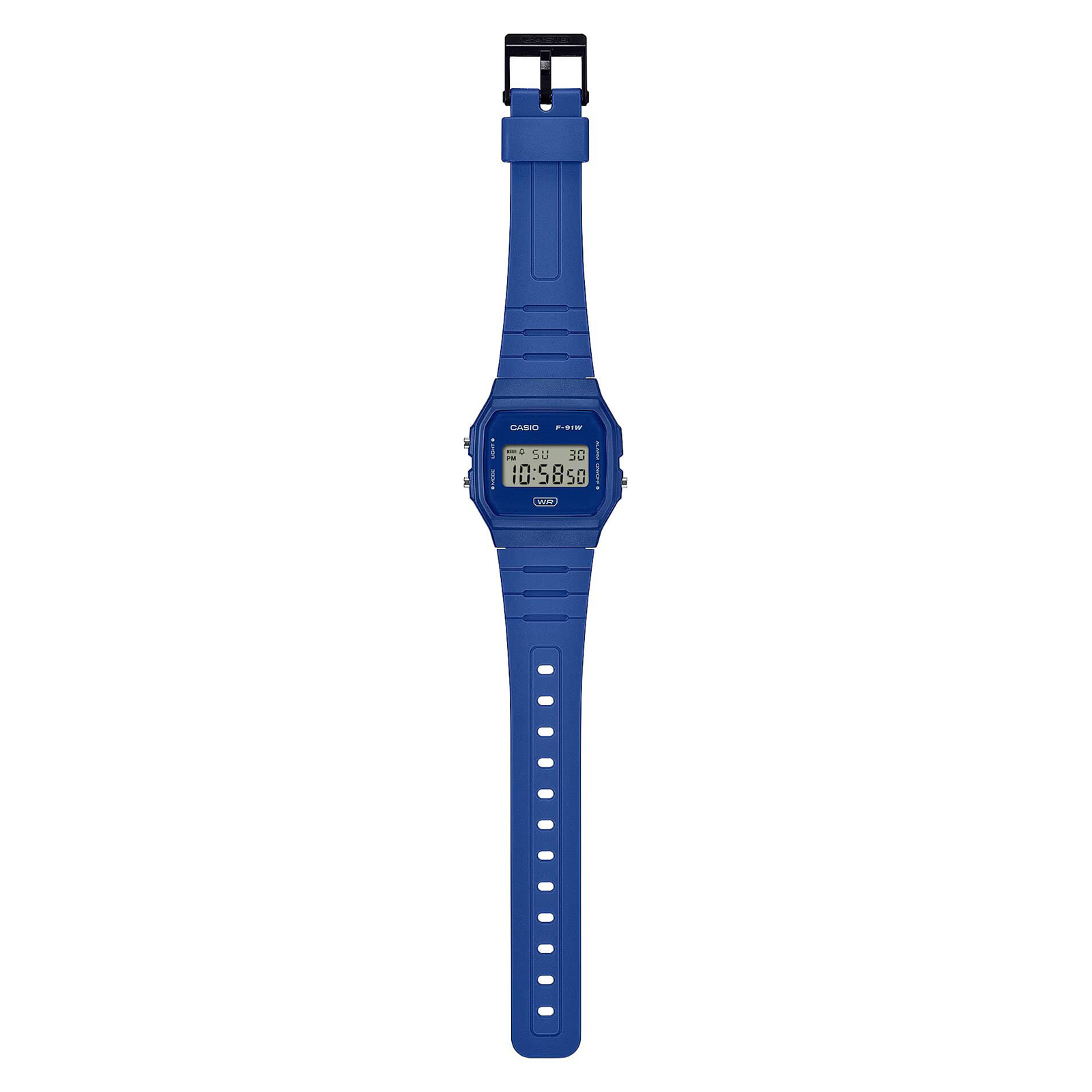 Reloj CASIO F-91WB-2A1DF Resina Juvenil Azul